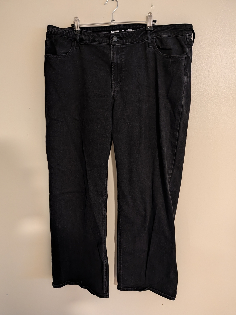 Old Navy Black Flare Jeans - Women's Wide Leg